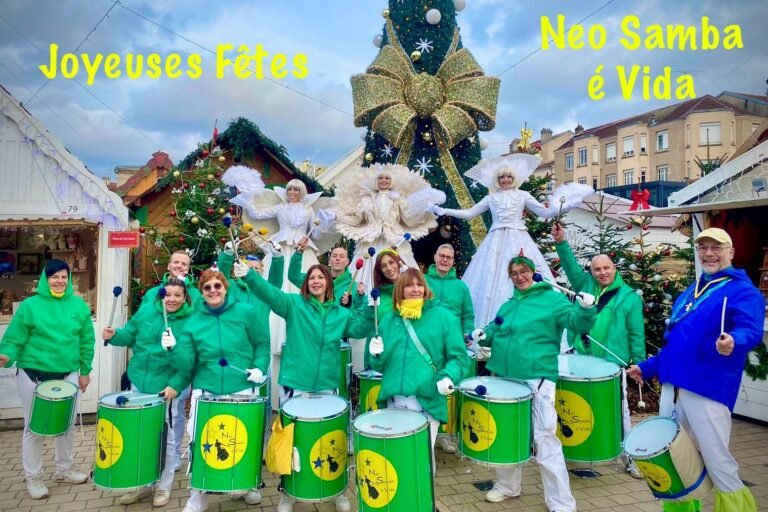 Néo Samba é Vida batucada Neuves-Maisons Nancy Lorraine percussions brésiliennes